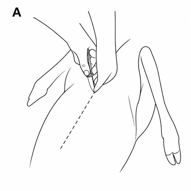 Figure A — field dressing illustration